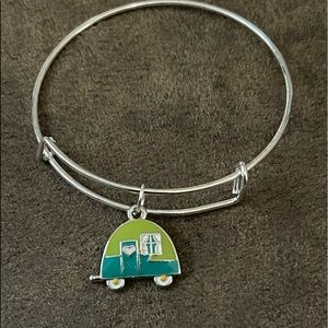 Camping charm bracelet
